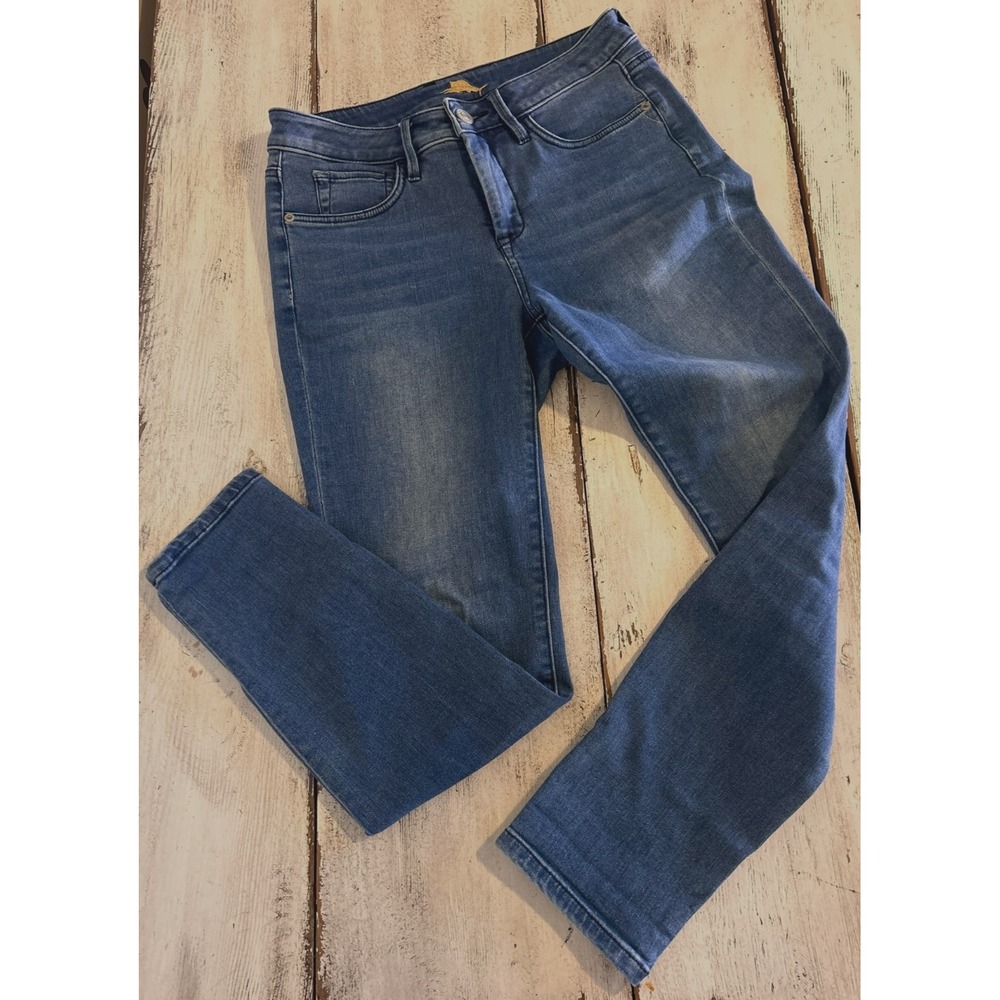 Tommy Bahama Women's‎ Dark Jeans High Rise Ankle Size 27x28 Excellent Condition
